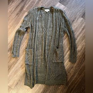 Knox rose duster sweater